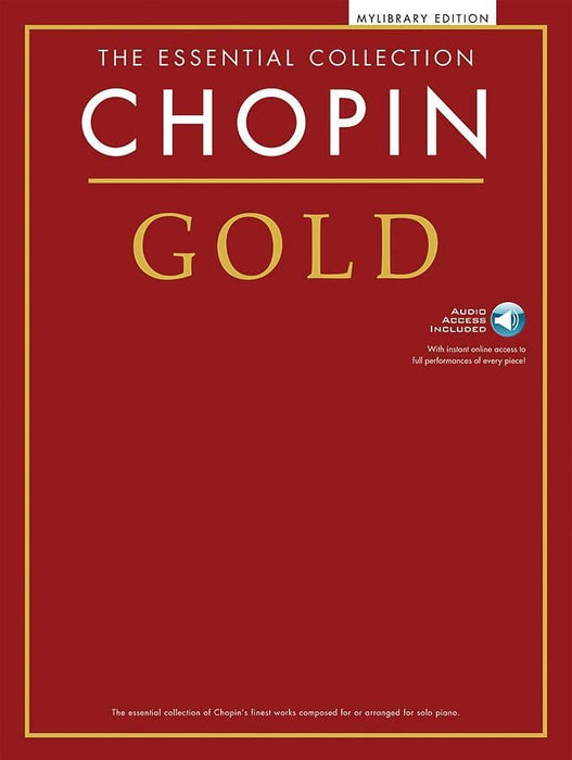 Chopin Gold: The Essential Collection Piano Solo Book with Online Audio 蕭邦 鋼琴 | 小雅音樂 Hsiaoya Music