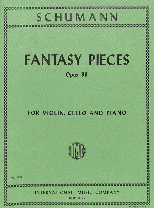 Fantasy Pieces, Opus 88 舒曼．羅伯特 幻想曲小品作品 | 小雅音樂 Hsiaoya Music