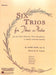 Six Trios for Three Flutes, Op. 83 Full Score 胡克 三重奏 長笛 大總譜 | 小雅音樂 Hsiaoya Music
