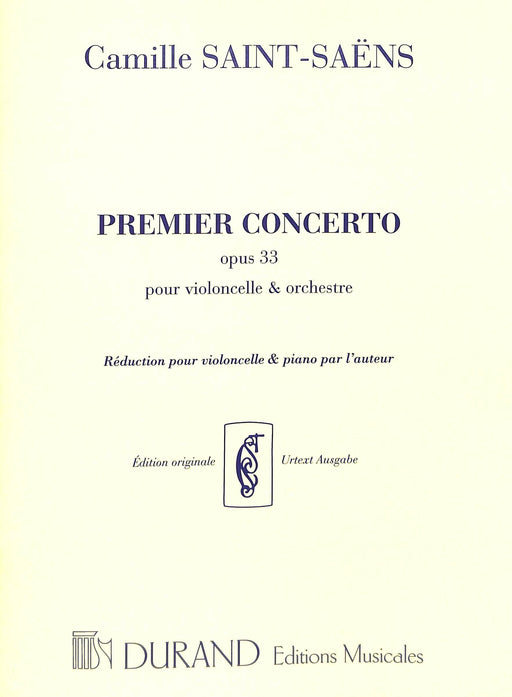 Concerto No. 1, Op. 33 for Cello & Orchestra Piano Reduction 聖桑斯 協奏曲 大提琴 管弦樂團鋼琴 | 小雅音樂 Hsiaoya Music