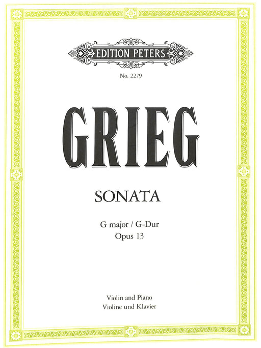 Sonata No. 2 in G Op.13 葛利格 奏鳴曲 彼得版 | 小雅音樂 Hsiaoya Music