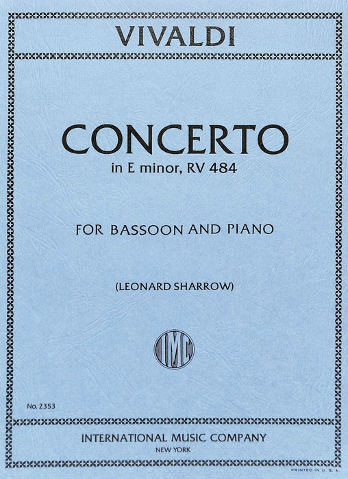 Concerto in E minor, RV 484 韋瓦第 協奏曲 小調 | 小雅音樂 Hsiaoya Music