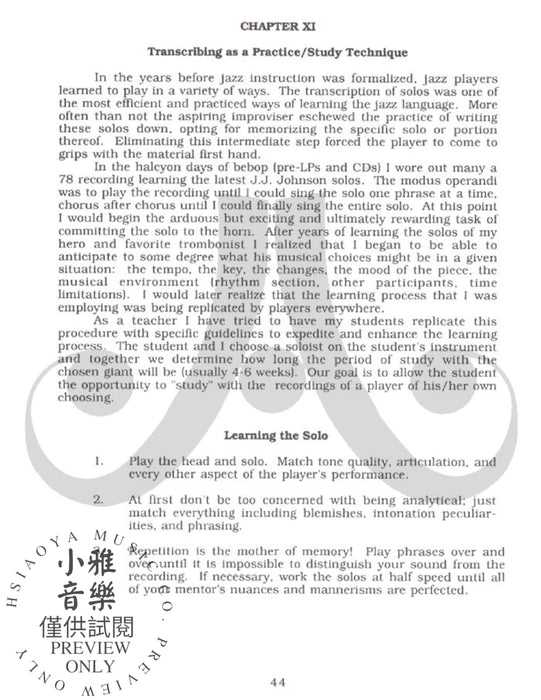 Practicing Jazz: A Creative Approach New and Exciting Strategies for Unlocking Your Creative Potential! 爵士音樂 | 小雅音樂 Hsiaoya Music