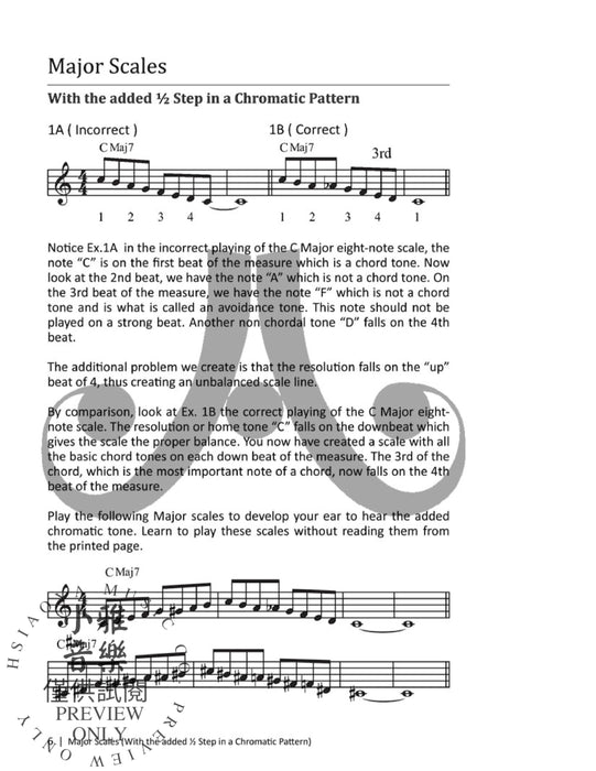 Bebop Scales: Jazz Scales & Patterns in All 12 Keys Phrase Like a Pro! 爵士音樂 樂句 | 小雅音樂 Hsiaoya Music