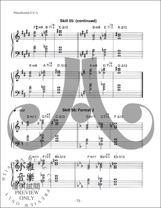 Jazz Piano Voicing Skills A Method for Individual or Class Study 爵士音樂鋼琴 | 小雅音樂 Hsiaoya Music