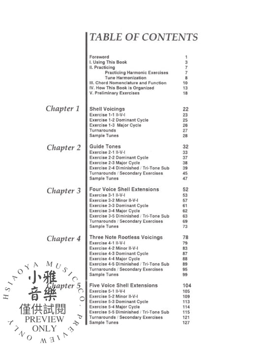 Jazz Keyboard Harmony A Practical Voicing Method for All Musicians 鍵盤和聲學 | 小雅音樂 Hsiaoya Music