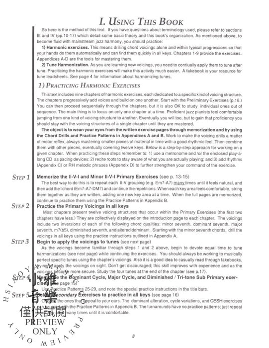 Jazz Keyboard Harmony A Practical Voicing Method for All Musicians 鍵盤和聲學 | 小雅音樂 Hsiaoya Music