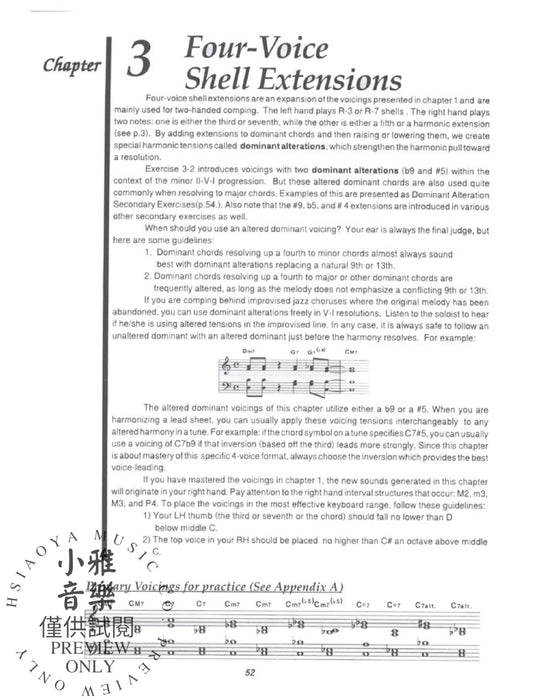 Jazz Keyboard Harmony A Practical Voicing Method for All Musicians 鍵盤和聲學 | 小雅音樂 Hsiaoya Music