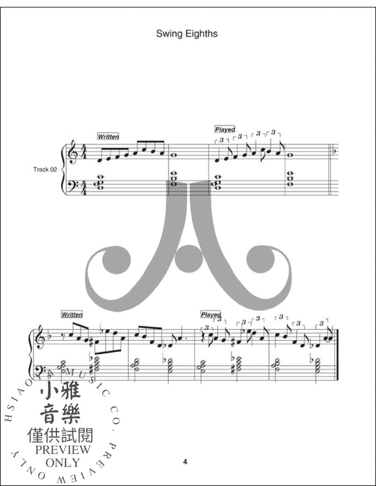 Jazz Piano and Harmony An Advanced Guide 爵士音樂鋼琴 和聲 | 小雅音樂 Hsiaoya Music