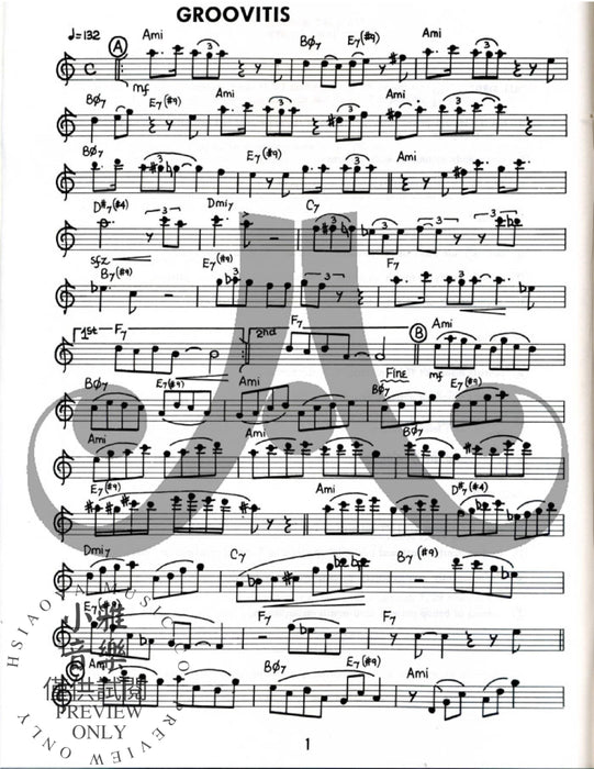 Jazz Solos Correlated with Aebersold Volumes 5 & 6 of Jamey Aebersold's Play-A-Long Book & Recording Series 爵士音樂獨奏 | 小雅音樂 Hsiaoya Music
