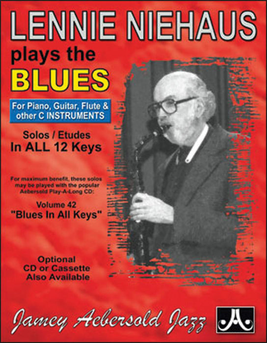 Lennie Niehaus Plays the Blues Solos / Etudes in All 12 Keys 藍調獨奏 練習曲 | 小雅音樂 Hsiaoya Music