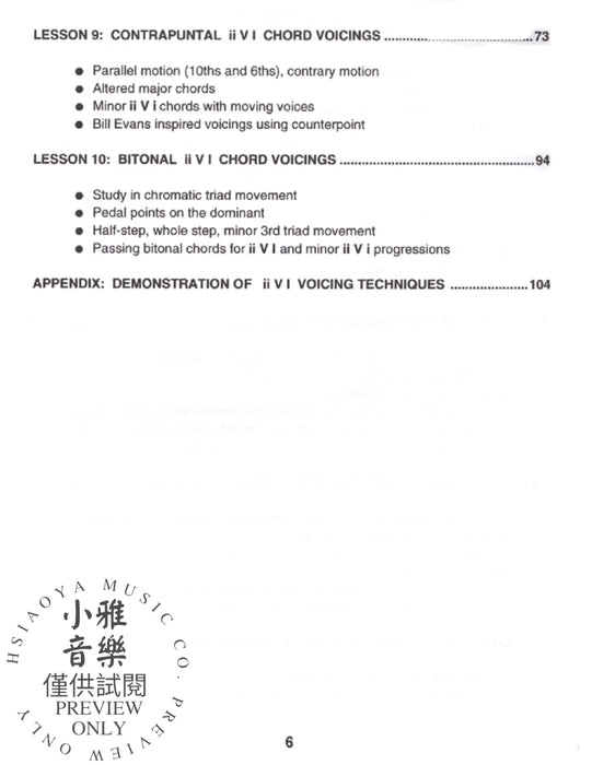 Stylistic II/V7/I Voicings for Keyboardists | 小雅音樂 Hsiaoya Music