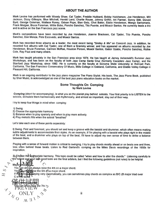 Jazz Piano Voicings Transcribed Piano Comping from Volume 50 "Miles Davis" 爵士音樂鋼琴 | 小雅音樂 Hsiaoya Music