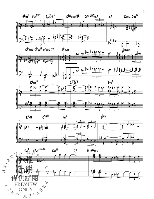 The Mulgrew Miller Collection 8 Solo Transcriptions from Landmark Recordings 獨奏 | 小雅音樂 Hsiaoya Music