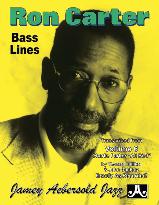 Ron Carter Bass Lines, Vol. 6 Transcribed from Volume 6: Charlie Parker "All Bird" | 小雅音樂 Hsiaoya Music