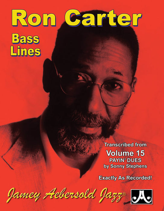 Ron Carter Bass Lines, Vol. 15 Transcribed from Volume 15 Payin' Dues | 小雅音樂 Hsiaoya Music