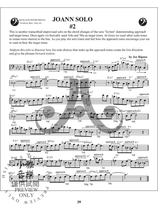 Target and Approach Tones Shaping Bebop Lines | 小雅音樂 Hsiaoya Music