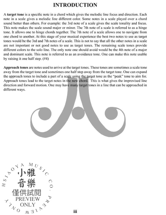 Target and Approach Tones Shaping Bebop Lines | 小雅音樂 Hsiaoya Music