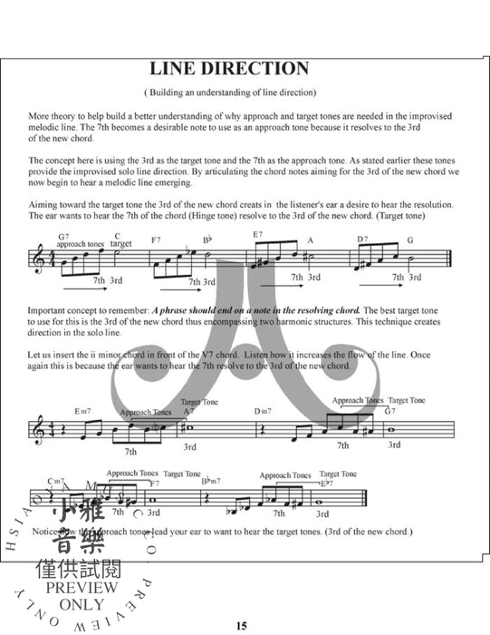 Target and Approach Tones Shaping Bebop Lines | 小雅音樂 Hsiaoya Music