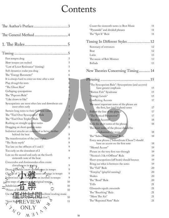 The General Method A New Methodology for a Tighter Big Band 大樂隊 | 小雅音樂 Hsiaoya Music