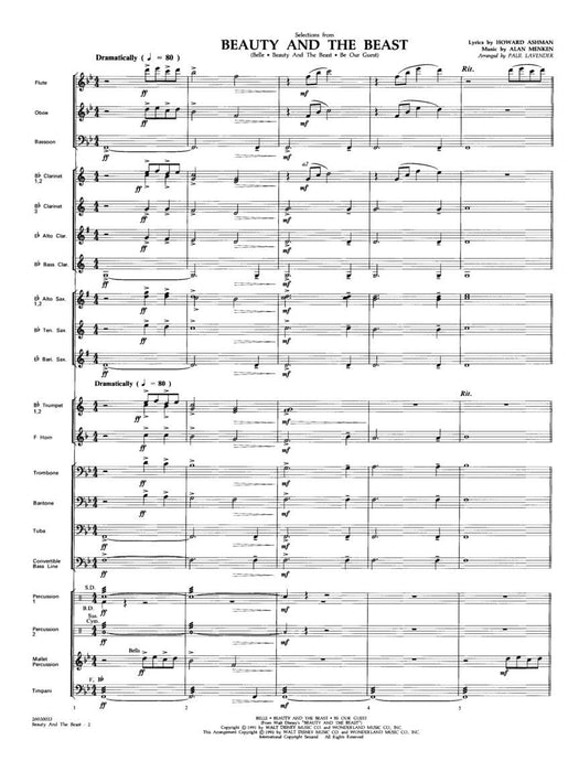 Selections from Beauty and the Beast | 小雅音樂 Hsiaoya Music