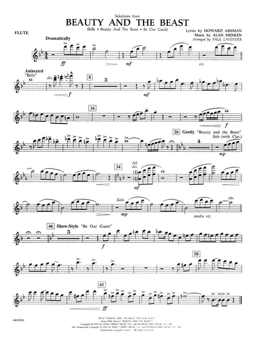 Selections from Beauty and the Beast | 小雅音樂 Hsiaoya Music