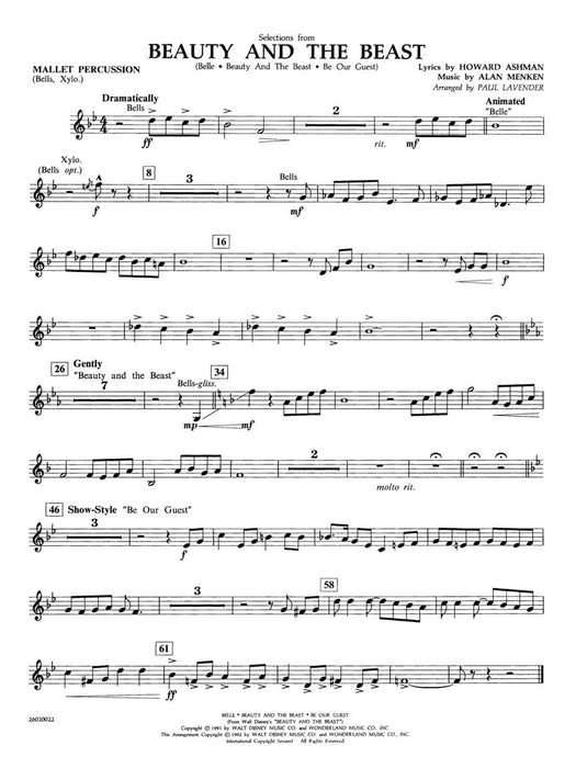 Selections from Beauty and the Beast | 小雅音樂 Hsiaoya Music