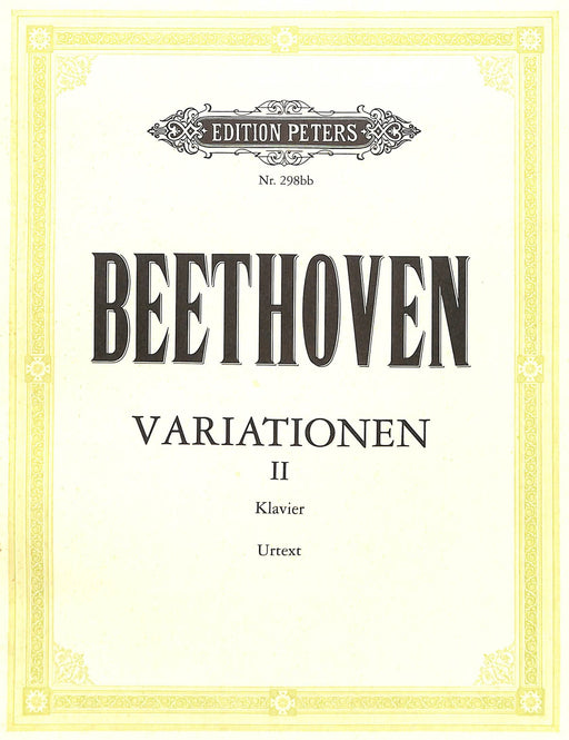 Variations (complete) Vol.2 貝多芬 詠唱調 彼得版 | 小雅音樂 Hsiaoya Music