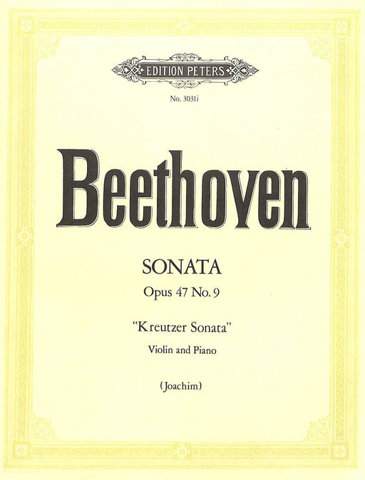Sonata in A Op.47 'Kreutzer' 貝多芬 奏鳴曲 彼得版 | 小雅音樂 Hsiaoya Music