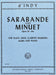 Sarabande & Minuet, Opus 24 bis for Flute, Oboe, Clarinet, Horn, Bassoon & Piano 薩拉班德作品 長笛雙簧管法國號鋼琴 | 小雅音樂 Hsiaoya Music