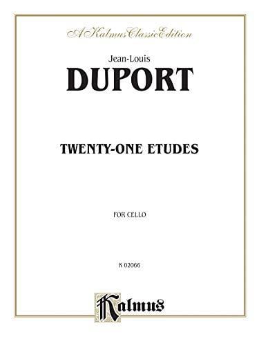 Twenty-one Etudes: For Cello: Kalmus Classic Edition (Kalmus Edition) *大提琴高中職第一首 | 小雅音樂 Hsiaoya Music