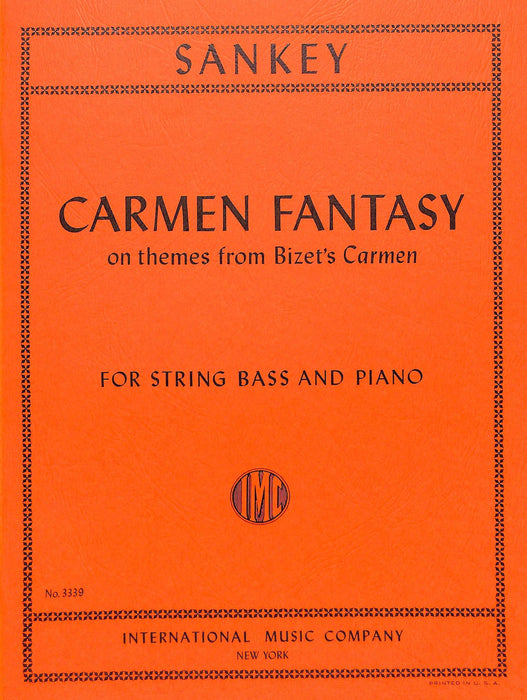 Carmen Fantasy (on themes from Bizet's Carmen) (solo tuning) 卡門幻想曲主題 卡門 低音大提琴 (含鋼琴伴奏) 國際版 | 小雅音樂 Hsiaoya Music