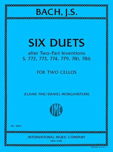 Six Duets, after Two-Part Inventions, S. 772, 773, 774, 779, 781, 786 巴赫約翰‧瑟巴斯提安 | 小雅音樂 Hsiaoya Music