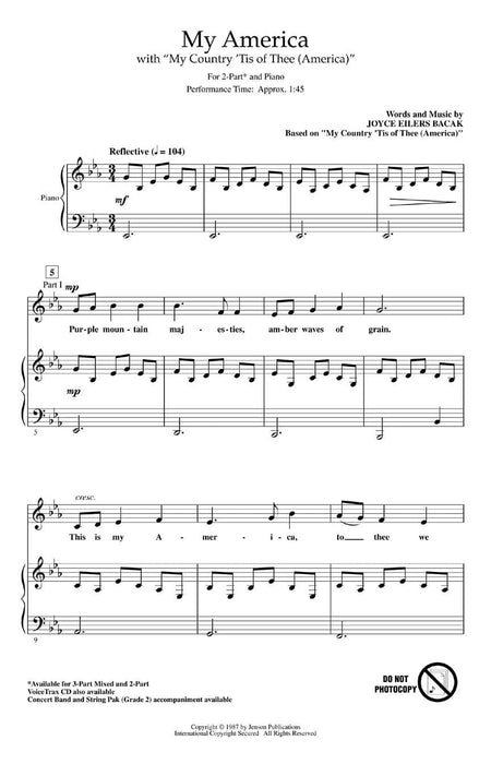 My America | 小雅音樂 Hsiaoya Music