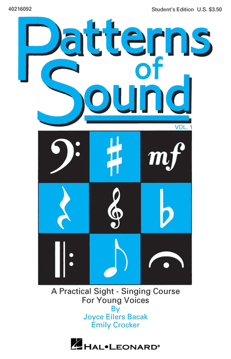 Patterns of Sound - Vol. I A Practical Sight-Singing Course | 小雅音樂 Hsiaoya Music