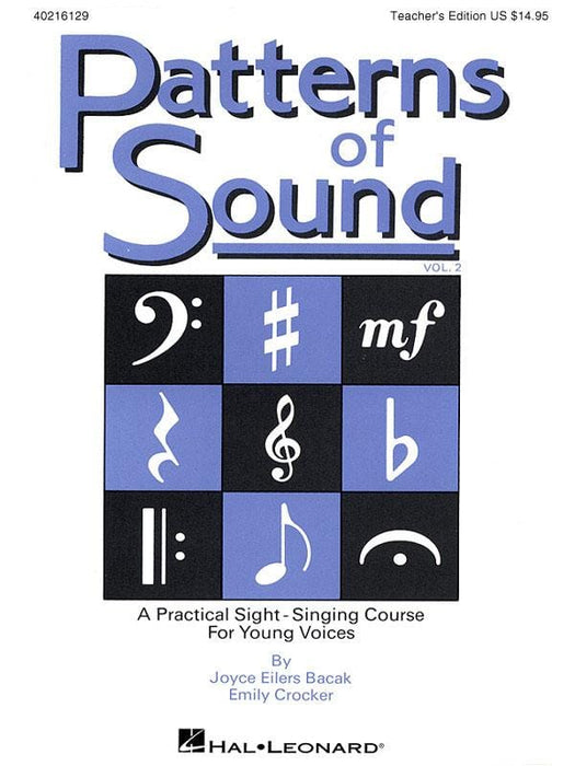 Patterns of Sound - Vol. II Teacher's Edition | 小雅音樂 Hsiaoya Music