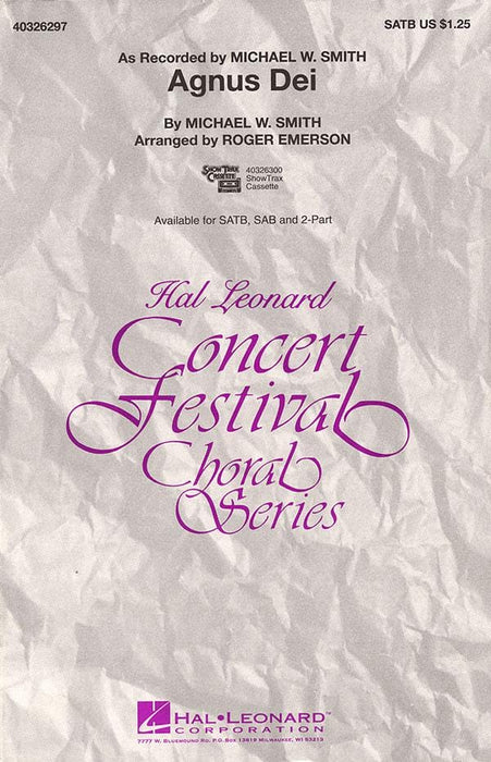 Agnus Dei: Music of Inner Harmony SATB 和聲 | 小雅音樂 Hsiaoya Music