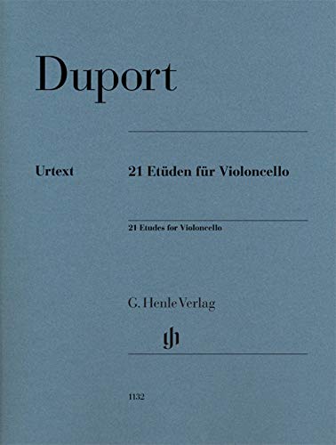 21 Etudes for Violoncello - Score & Parts (English and German Edition) *大提琴高中職第一首 | 小雅音樂 Hsiaoya Music