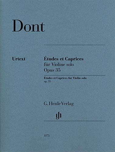 DONT - Estudios y Caprichos Op.35 para Violin (Urtext) *小提琴高中第一首大專第二首 | 小雅音樂 Hsiaoya Music