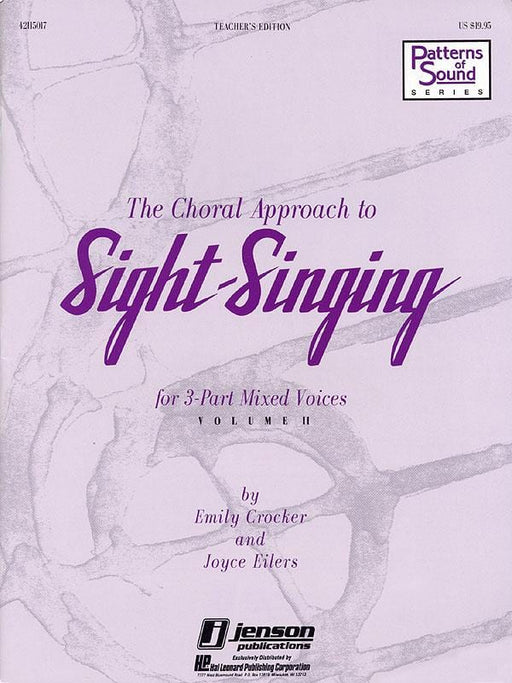 The Choral Approach to Sight-Singing (Vol. II) 合唱 | 小雅音樂 Hsiaoya Music
