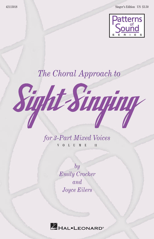 The Choral Approach to Sight-Singing (Vol. II) 合唱 | 小雅音樂 Hsiaoya Music