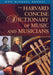 The Harvard Concise Dictionary of Music and Musicians | 小雅音樂 Hsiaoya Music