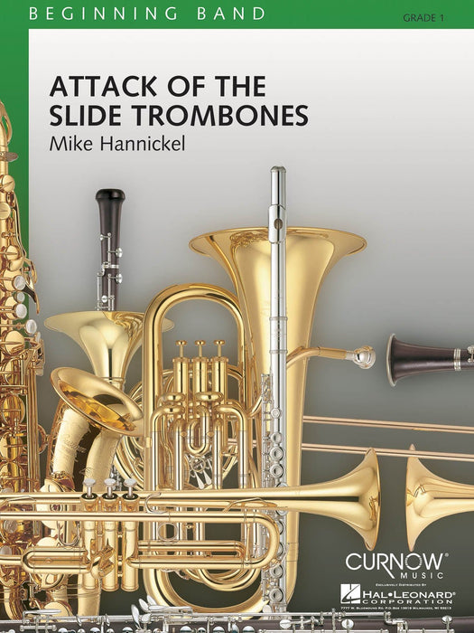 Attack of the Slide Trombones Grade 1 - Score and Parts 長號 | 小雅音樂 Hsiaoya Music
