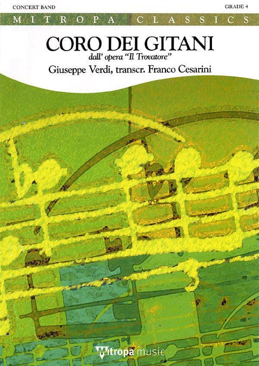 Il Trovatore Coro Dei Gitani - Atto II Score and Parts 威爾第,朱塞佩 遊唱詩人 | 小雅音樂 Hsiaoya Music