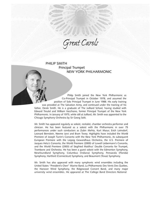 Great Carols Instrumental Solos for Christmas Bb Trumpet - Grade 3-4 耶誕頌歌 獨奏 小號 | 小雅音樂 Hsiaoya Music