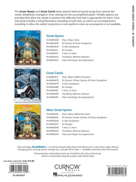 More Great Hymns Trumpet 小號 | 小雅音樂 Hsiaoya Music