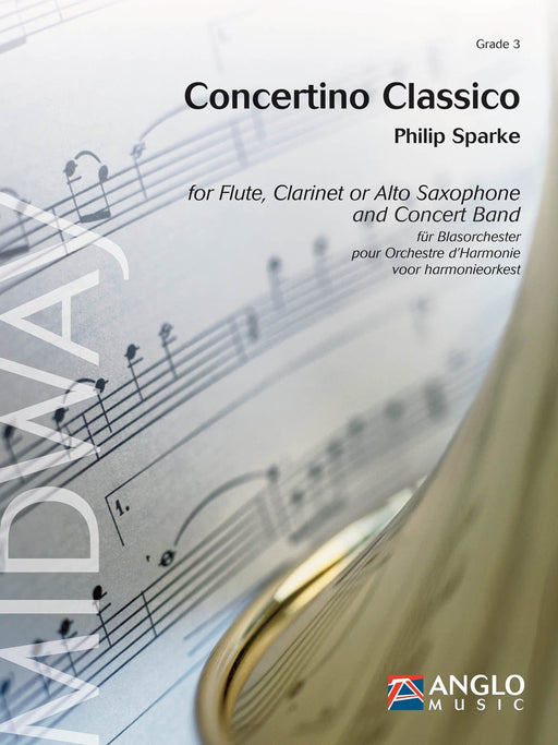 Concertino Classico for Flute and Concert Band Grade 4 - Score and Parts 小協奏曲 長笛 室內管樂團 | 小雅音樂 Hsiaoya Music