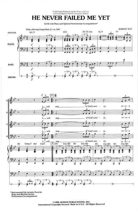 He Never Failed Me Yet | 小雅音樂 Hsiaoya Music