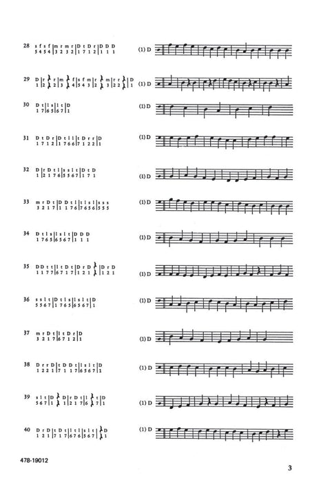 The Jenson Sight Singing Course (Vol. I) | 小雅音樂 Hsiaoya Music