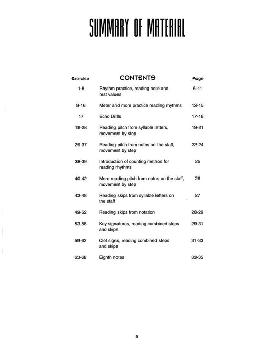 Sight Singing Made Simple (Resource) | 小雅音樂 Hsiaoya Music